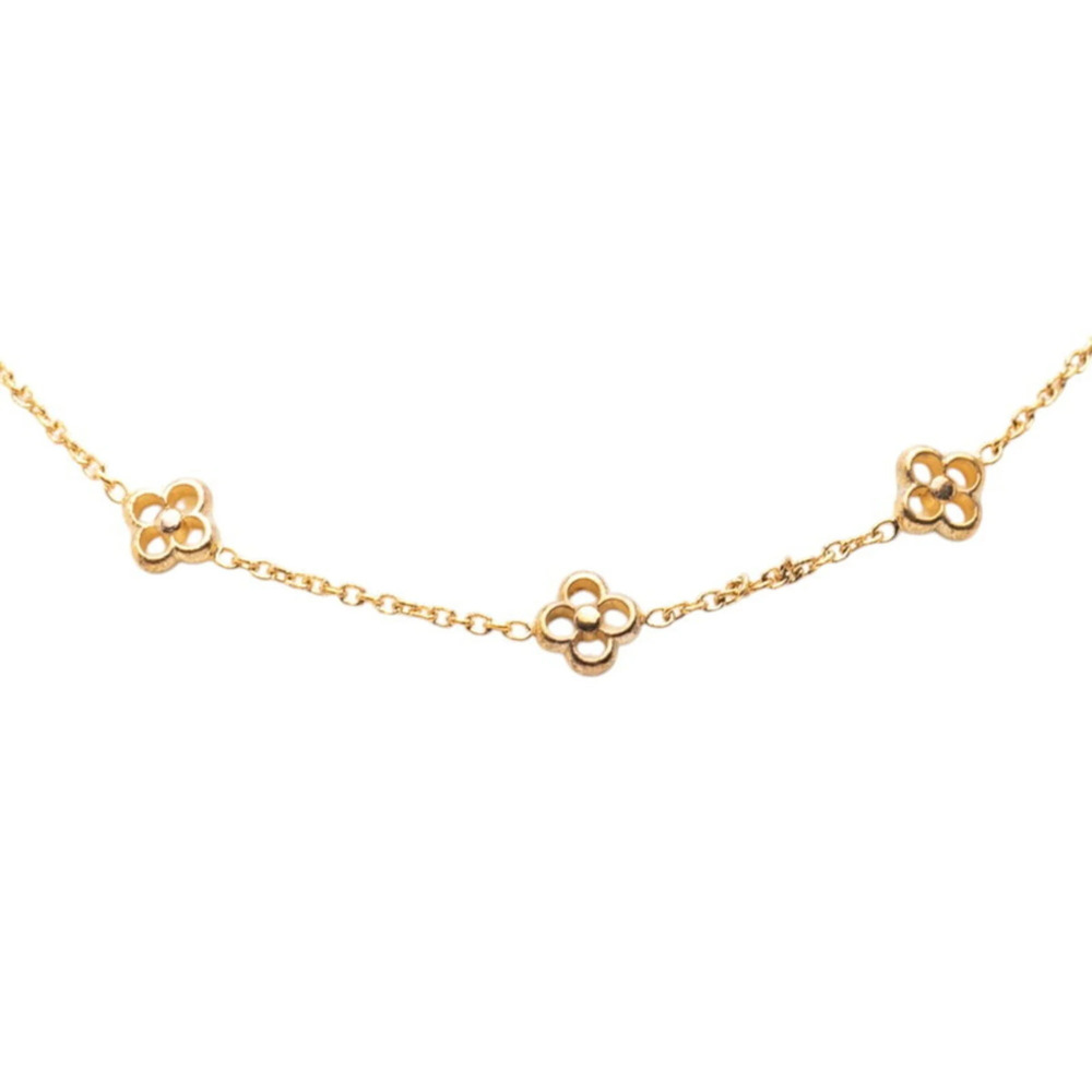LOUIS VUITTON Gold Necklace - Picture 2 of 7